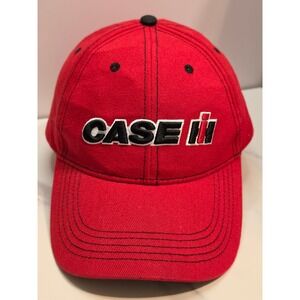Case IH Agriculture Red Embroidered Baseball Cap Adjustable‎ Hat CNH America LLC